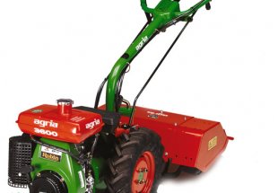 Einachser Agria 3600 mit Bodenfräse